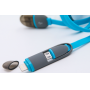2 in 1 retractable usb data cable