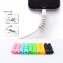 Spiral usb charging cable protector