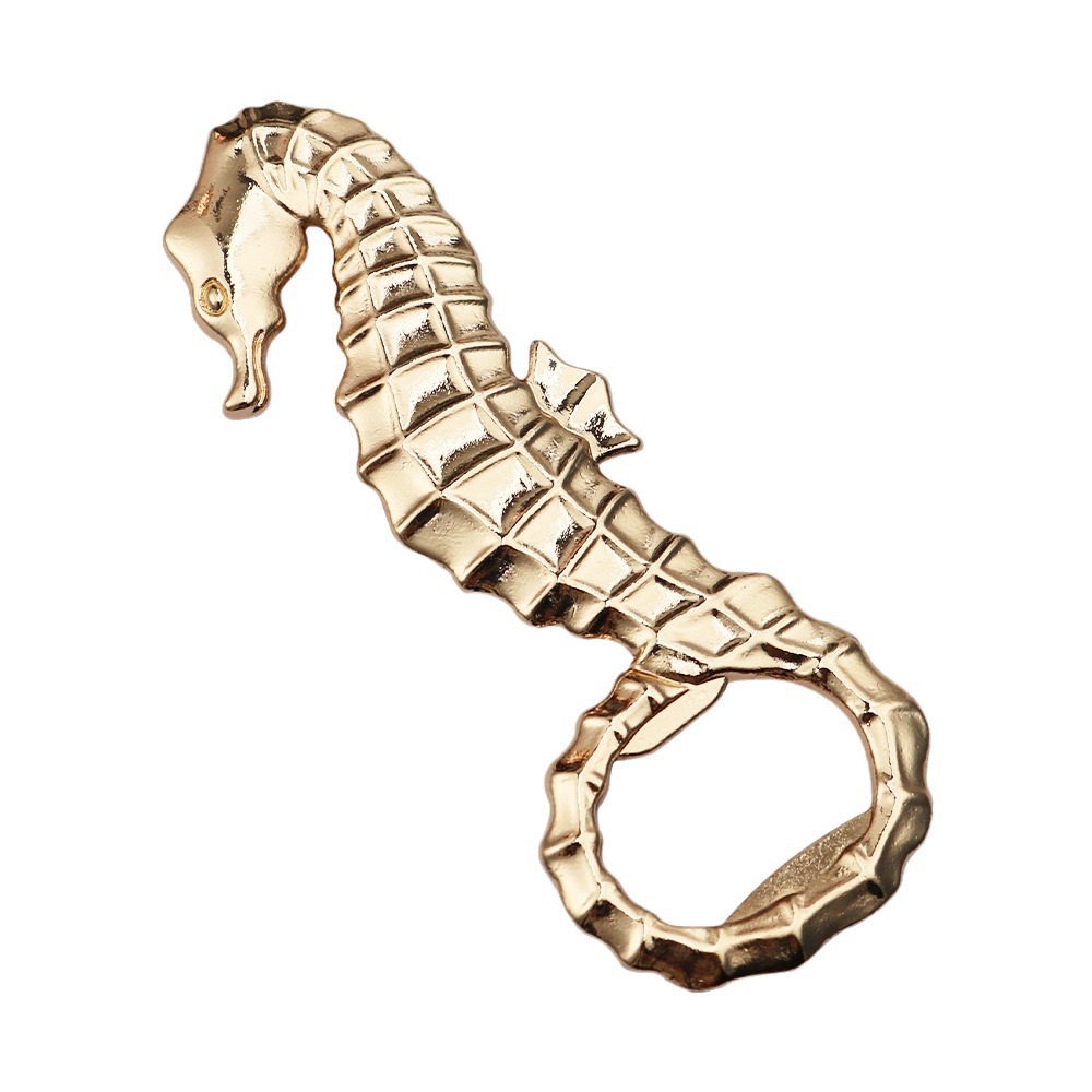 Seahorse Refrigerator Magnet Bottle Opener
