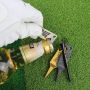 Bottle opener golf divot repair tool