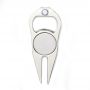 Bottle Opener Golf divot repair tool 