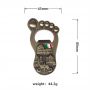 Bigfoot Refrigerator Magnet Bottle Opener